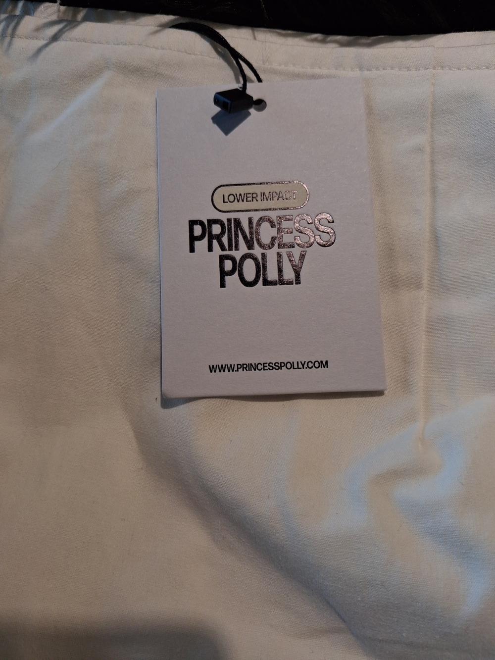 Princess Polly White Gigi High-Waist Wrap Skort - Picture 7 of 8